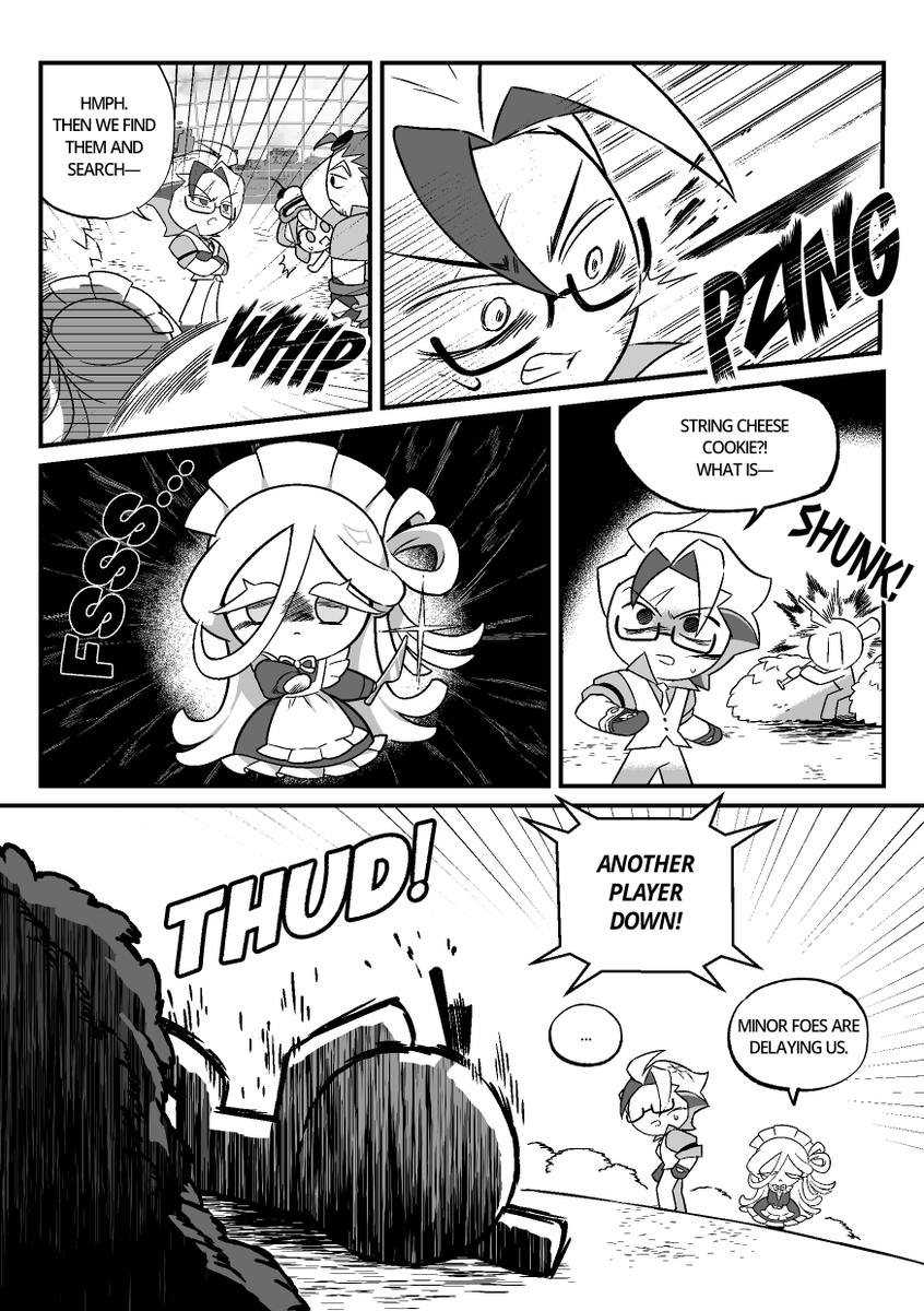 kishera51's tweet photo. I personally find String Cheese and Camembert's dynamic rlly interesting tbh. We can clearly see that Camembert holds little to no hostility towards her despite her being the closest and most loyal to Brie cheese, whom he uhh has a grudge with. Plus, according to official comic- https://t.co/tMTAUffbfW