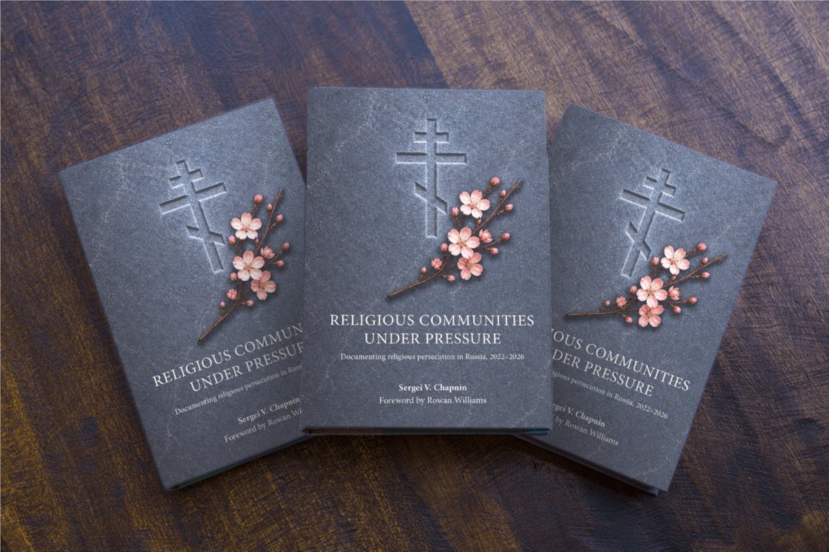 SergeiChapnin's tweet photo. 📖 2nd edition just dropped: Religious Communities Under Pressure. Documenting religious persecution in Russia, 2022–2026. By Sergei Chapnin, foreword by Rowan Williams.
New in Ch. 6: sharpened focus on Buddhists — persecution that cuts across faith communities. https://t.co/sitsI8cqCI