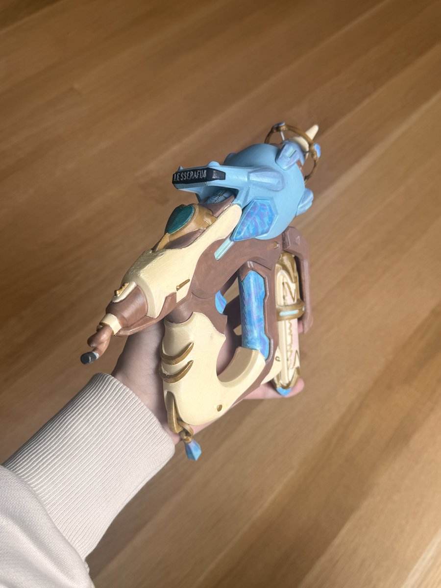 Aspen_OW's tweet photo. pureflow juno gun in celebration of lsf wave 3!! i love the colors SOOO much https://t.co/3KPHYxk9CP