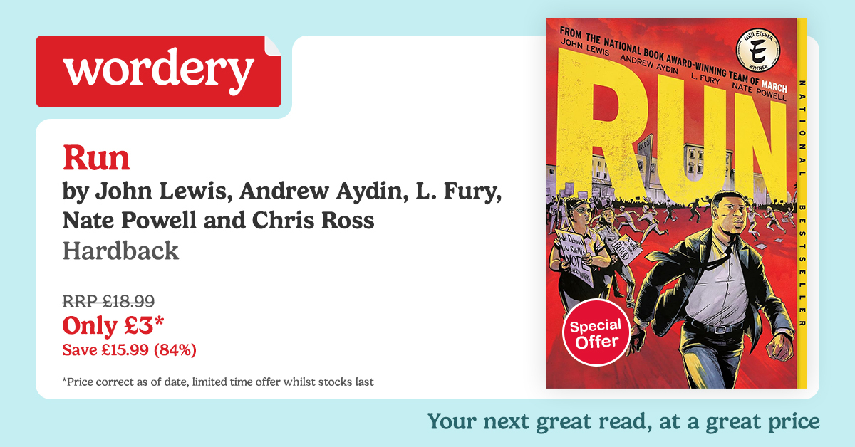 wordery's tweet photo. ‘Run: Book One’ is an insightful graphic novel memoir, that recounts John Lewis’s civil rights movement story and explores an overlooked chapter of civil rights history. Discover more today: https://t.co/TNr4m5O2xY https://t.co/SCiCTA5DRJ