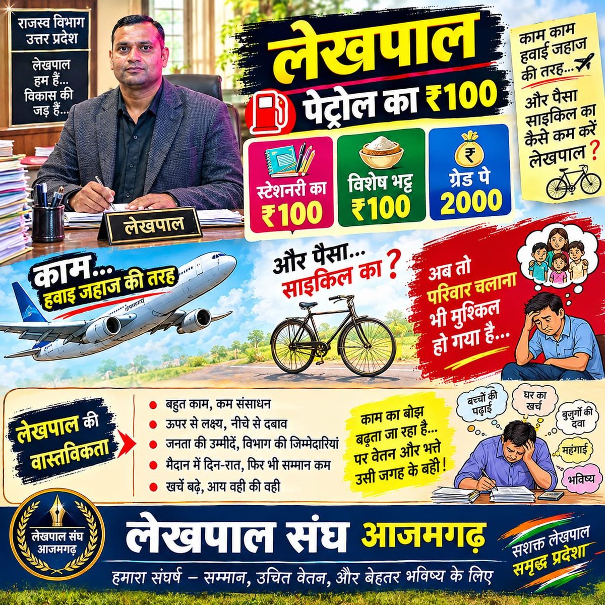 arvinddixit0909's tweet photo. justice for lekhpa
#लेखपाल-की -जायज-मांग https://t.co/b09vqy8VL2
