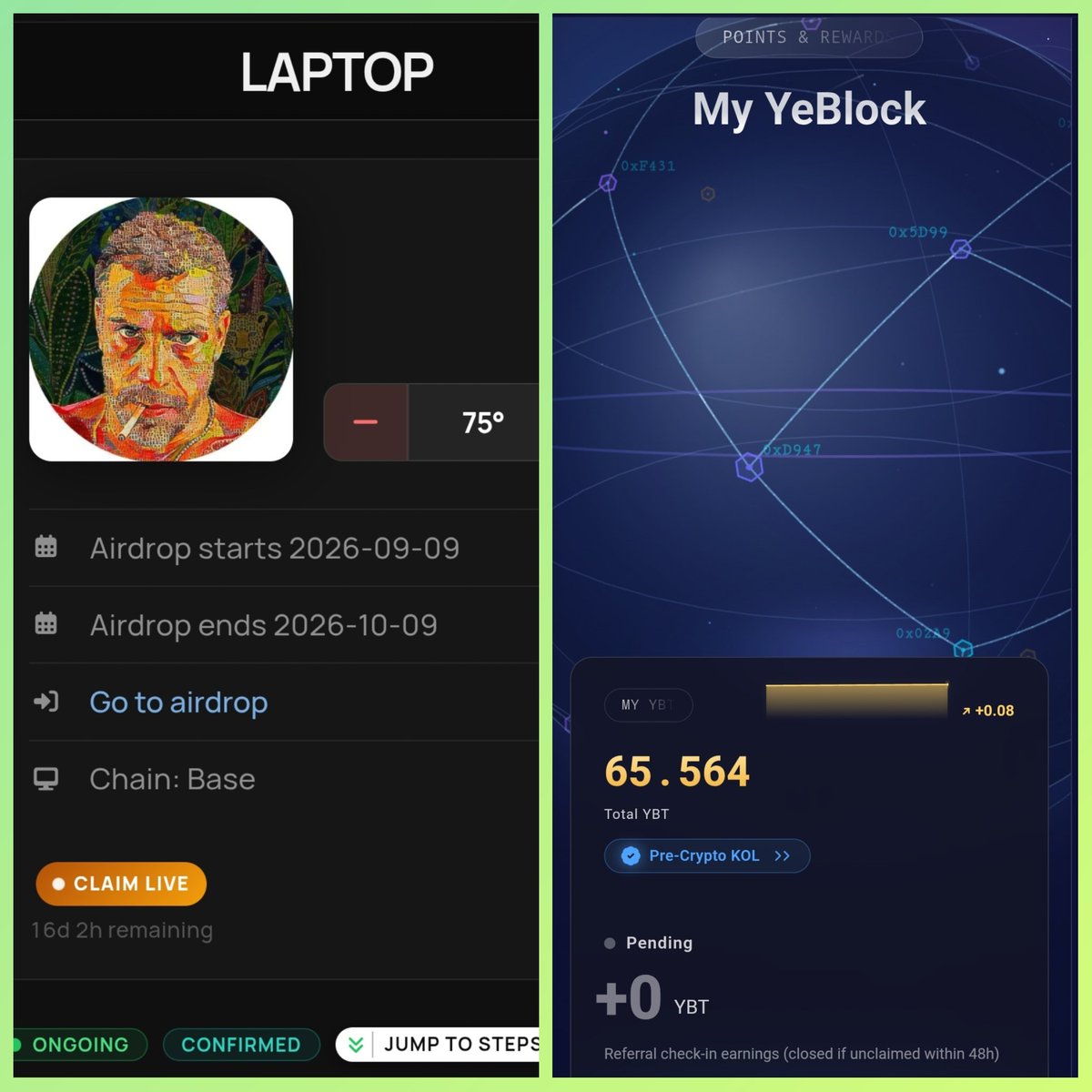 CryptoSynaps's tweet photo. Wow! Which one going to be trustable and tradable also think which is the popular political man's token ??
Yeblock could be pro type token in 2026
Show me your prediction.
#Realcryptomining
#cryptostarhot https://t.co/o0t9U82hp7