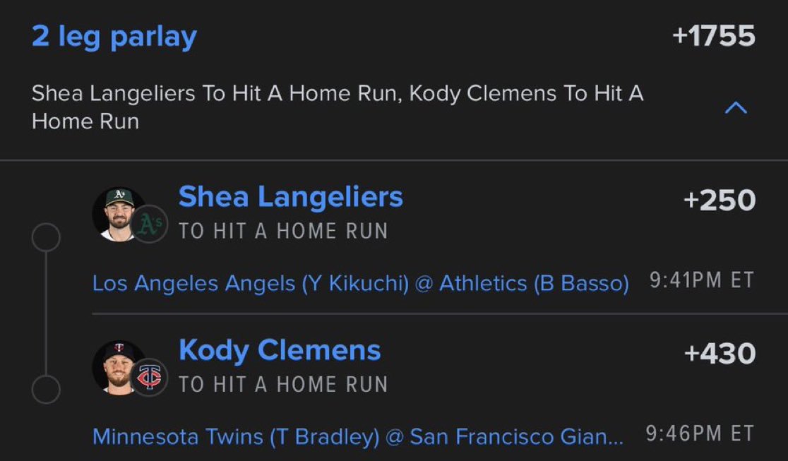 elitefixedpickk's tweet photo. The best two for Dinger Tuesday 💰🚀

DISCORD LINK 🔗 IN BIO IF YOU WANT ACCESS TO ALL MY BEST PLAYS !

https://t.co/2vFfLPrWe0

#NBA 🏀 | #WNBA | #CBB 🏀 | #PrizePicks 🔐 | #PROPS | #POTD 📋 | #Picks | #MLB ⚾ | #Gambling𝕏 | #Parlay @Playbook https://t.co/fUe9MiP0Uj