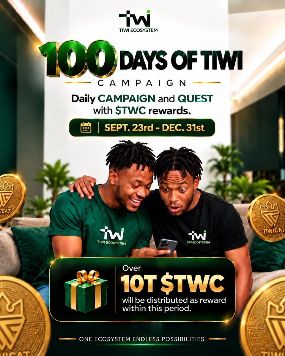 tiwiecosystem's tweet photo. ๐จ 100 DAYS OF TIWI IS COMING! ๐ฅ
For 100 straight days, weโre taking the $TWC community to the next level! ๐บโก๏ธ
๐ฏ Daily campaigns & quests
๐ Daily $TWC rewards
๐๏ธ Daily Spaces & community engagements
๐ Daily pushing, raiding & spreading the word
And the BIG oneโฆ ๐ฐ
Over 10T $TWC will be distributed throughout the campaign! ๐ฅ
100 DAYS.
100 CHANCES TO EARN.
ONE STRONGER COMMUNITY.
Are you ready for #100DaysOfTIWI? ๐๐บ
Day 1 starts tomorrow!
LETโS GO! ๐