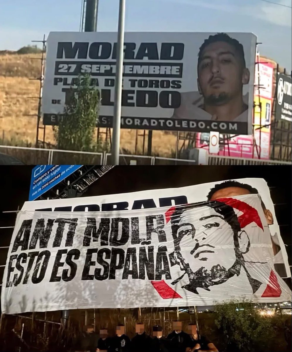Juv_Combativa's tweet photo. Fuera MDLR, esto es España. https://t.co/5aGwkTpyx0