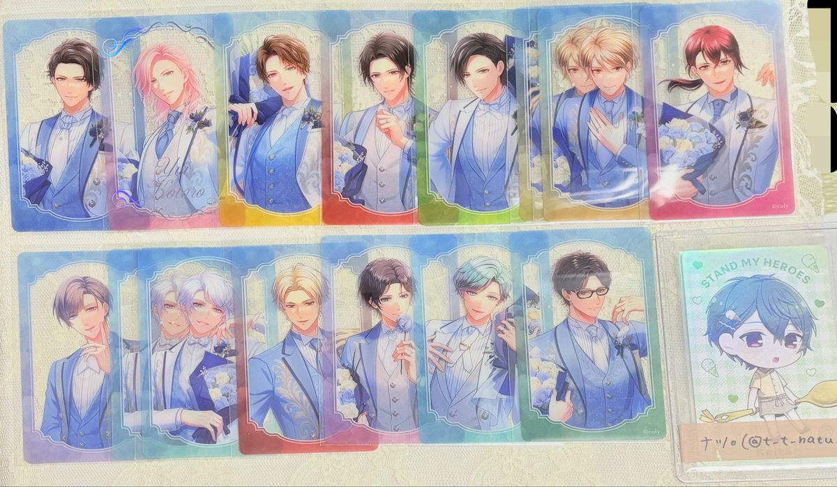 t_t_natu's tweet photo. 【交換】スタマイ オリショ 10th クリアカード

【譲】N 青山 今大路 関 菅野 桧山2 大谷 京介 カナメ2 九条 宮瀬 日向 瀬尾
R 由井
【求】槙 

郵送でのお取引希望です。
検索よりお気軽にお声掛けください◎ https://t.co/EDxNQ9Yqnc