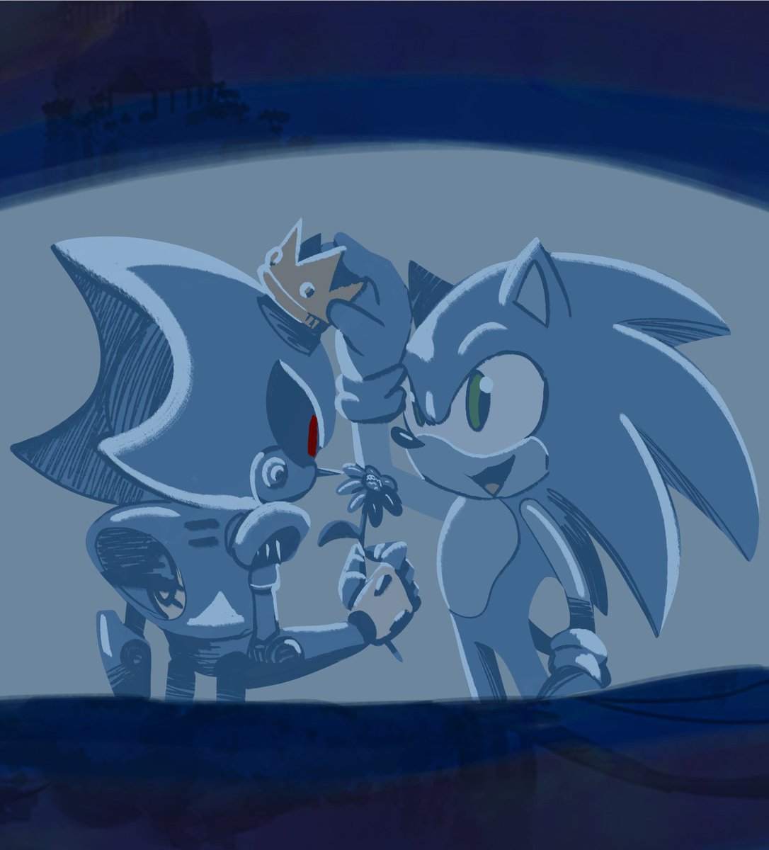 LAeclipse266's tweet photo. Metonic Week, day 3: Gifts #SonicTheHedgehog #MetalSonic #Metonicweek #Metonicweek2026 https://t.co/Oc4ZXVBTH6