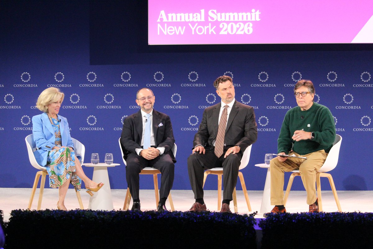 RepLuttrell's tweet photo. Great @ConcordiaSummit panel redefining how we treat the brain — proactively building peak performance for our workforce, our warfighters, and our society in the age of AI. https://t.co/VPLxi6zb1c