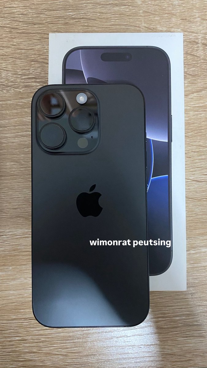 mirlsen's tweet photo. ขาย iphone 16 pro สีดำ 128gb สุขภาพแบต 90% เครื่องอายุใช้งาน 1 ปี จอเดิมแบตเดิม เครื่องไทย มีตำหนิสีถลอกขอบข้างเครื่อง 24,500 มีกล่องให้ค่า นัดรับได้ตามแนว bts/mrt ชลบุรี
id line : jaslosien (ทักไลน์ เดมพังค่า)
#ส่งต่อไอโฟนมือสอง #ขายไอโฟน #ไอโฟน16 #iphone16pro https://t.co/XAyRbiAHek