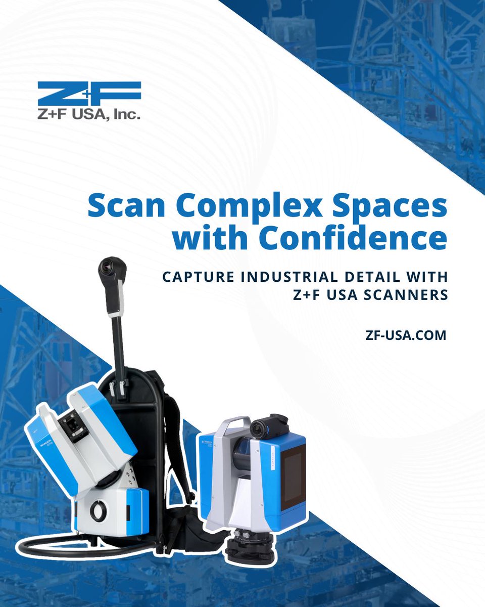 ZF_USA's tweet photo. Dense industrial spaces are difficult to document one measurement at a time. Z+F USA laser scanning captures millions of points, creating a detailed record of dimensions, clearances, positions and relationships.
Capture complex spaces: https://t.co/mxVavd6coF
#LaserScanning https://t.co/fJ3se3QhHt