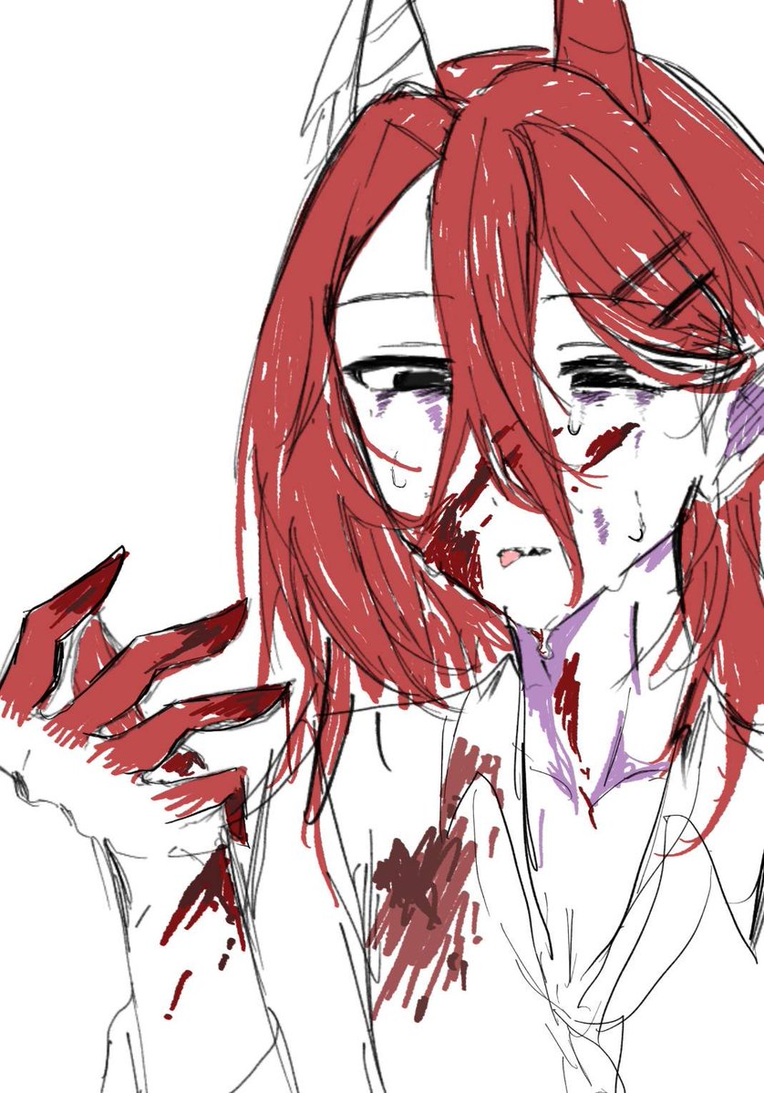 lC1ZRBlciy70889's tweet photo. 暴走の後の罪悪感えげつなさそう※流血注意※擬人化注意  4枚目にあるよ https://t.co/bk3VhairJQ