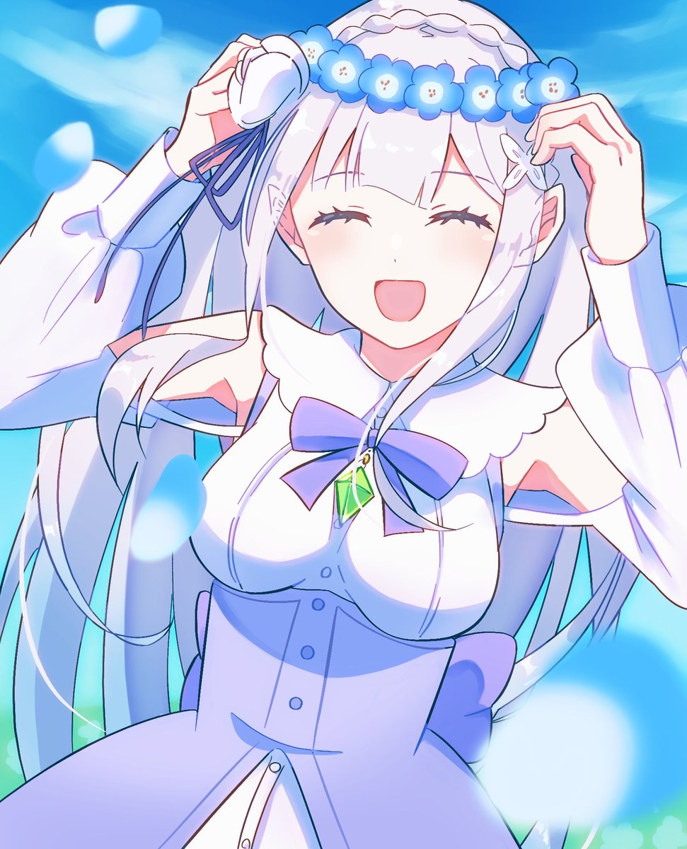 kusogakiSolt's tweet photo. 誕生日おめでとーーっ！！！
今年もいい1年にしてねえええ💜💞
#エミリア生誕祭2026
#エミリア誕生祭2026
#リゼロ #rezero https://t.co/sBowcCYjyA