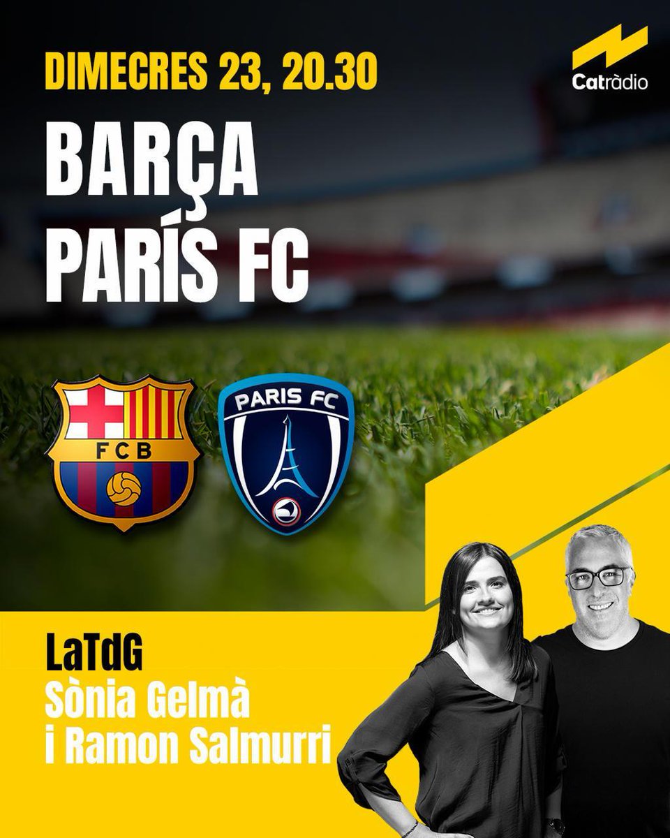 LaTdG_oficial's tweet photo. 🙃Ho teniu tot a punt?

⚽️Torna la Champions i també nosaltres

🏆 Quina Champions us imagineu?

🥅 A les 20.30 ens hi posem amb la prèvia i a les 21 amb el partit

https://t.co/nxavrW1cC1 https://t.co/y2KiGlt6dL