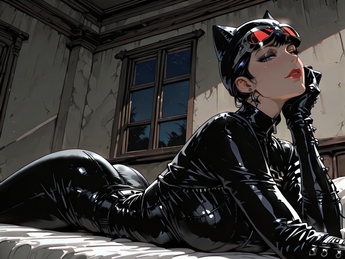 VeloraClubAI's tweet photo. Catwoman SFW https://t.co/NPpEYzFSz5