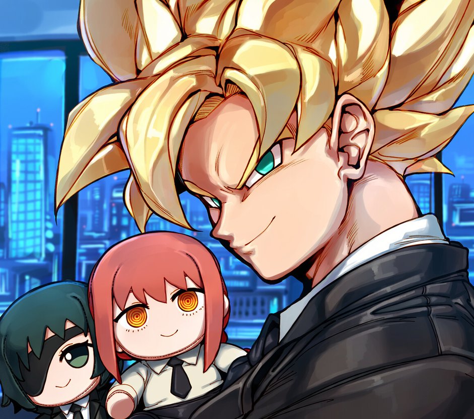 WillyKenTroX's tweet photo. Comic Part 1: (1/25)
One night after work
Son Goku x Makima x Himeno
#hentaiِart #AIart️️️️️️️️️️️️️️️️️️️️️️️️️️️️️️️️️️️️️️️️��️️️️️️️️️️ #hentaiِ #AI #SonGoku #makimachainsawman #Makima #Himeno #ChainsawMan #CSM #DragonBall #DB #nsfwtwtًً #nsfw