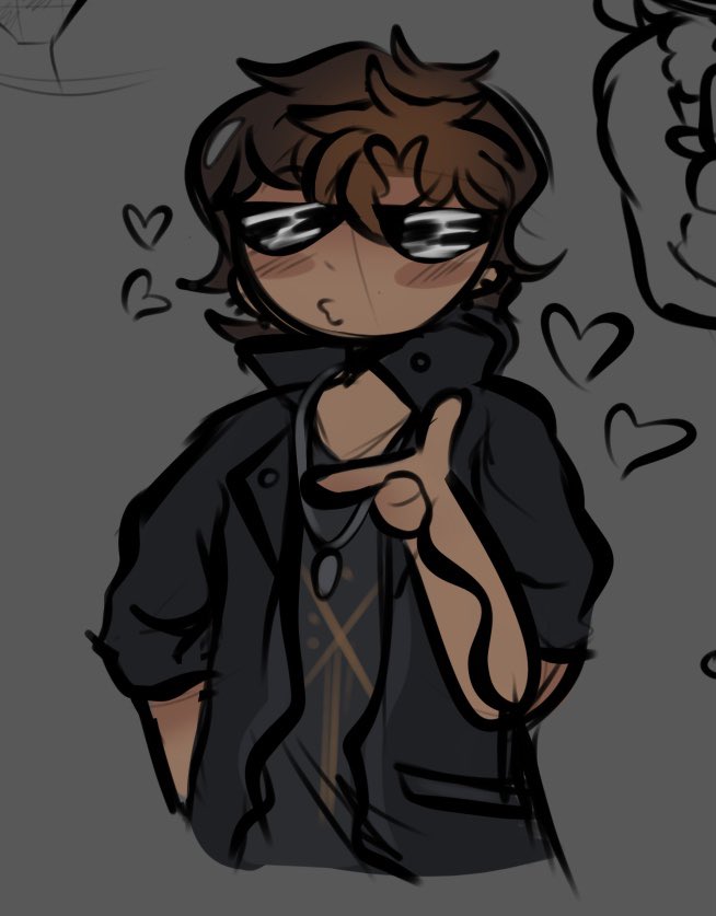 nikowaffle's tweet photo. doodle of this stupid man that i hate https://t.co/X2idsOoONF