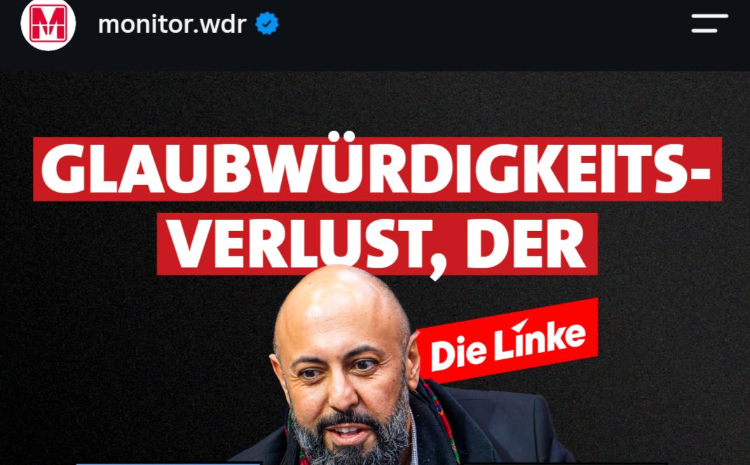 KilianLoeser's tweet photo. es ist übel, wenn selbst Monitor nicht nen positiven Spin zu "die Linke" hinbekommt. https://t.co/zzACU5kxMQ