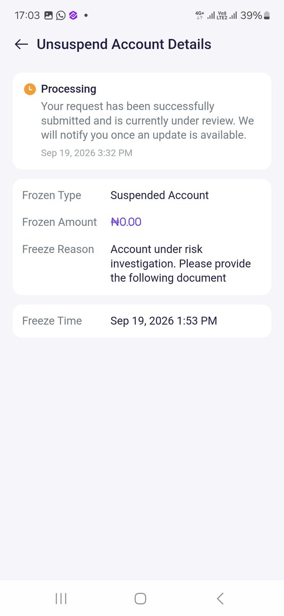 _dman_star's tweet photo. @palmpay_ng Here is the screenshot https://t.co/YExapLq61h