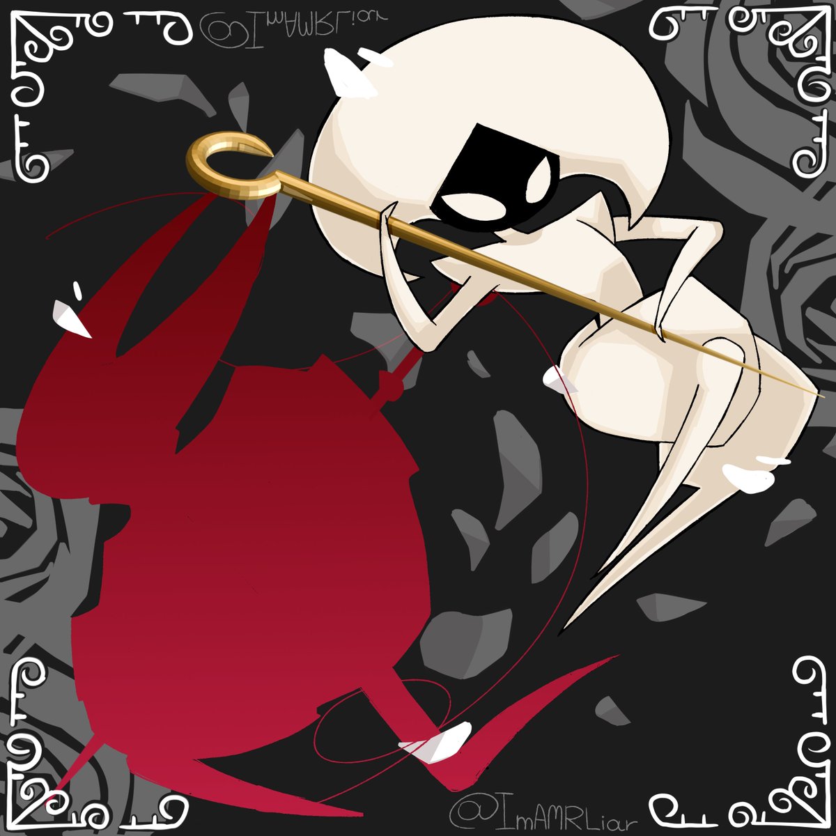 ImAMRLiar's tweet photo. i've done it guys 

#silksong #artㅤㅤㅤㅤ #hollowknight https://t.co/Mlnk6lU7pq