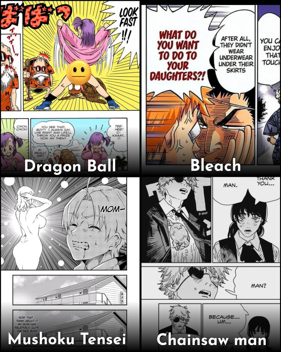 gearfornothing's tweet photo. Contenders of the top most worst manga panels of all time https://t.co/64zuwZZsI1