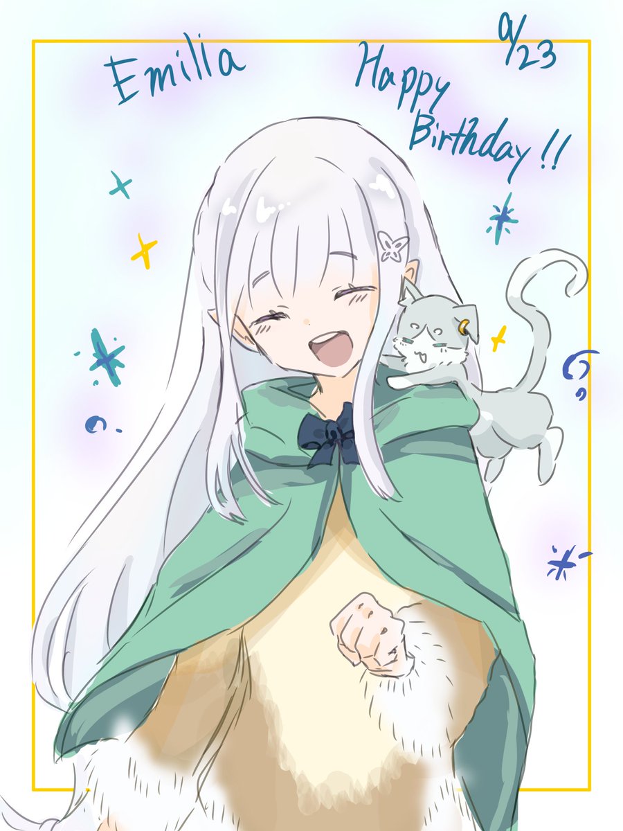 2zuruto1pu's tweet photo. ＃エミリア生誕祭2026 ＃エミリア誕生祭2026
デジタルにしたよ
これからもたっくさん笑顔を見せてね✨　優しくて可愛くて一途なエミリアたん大好きだよー！！！ https://t.co/8IXprcmusP