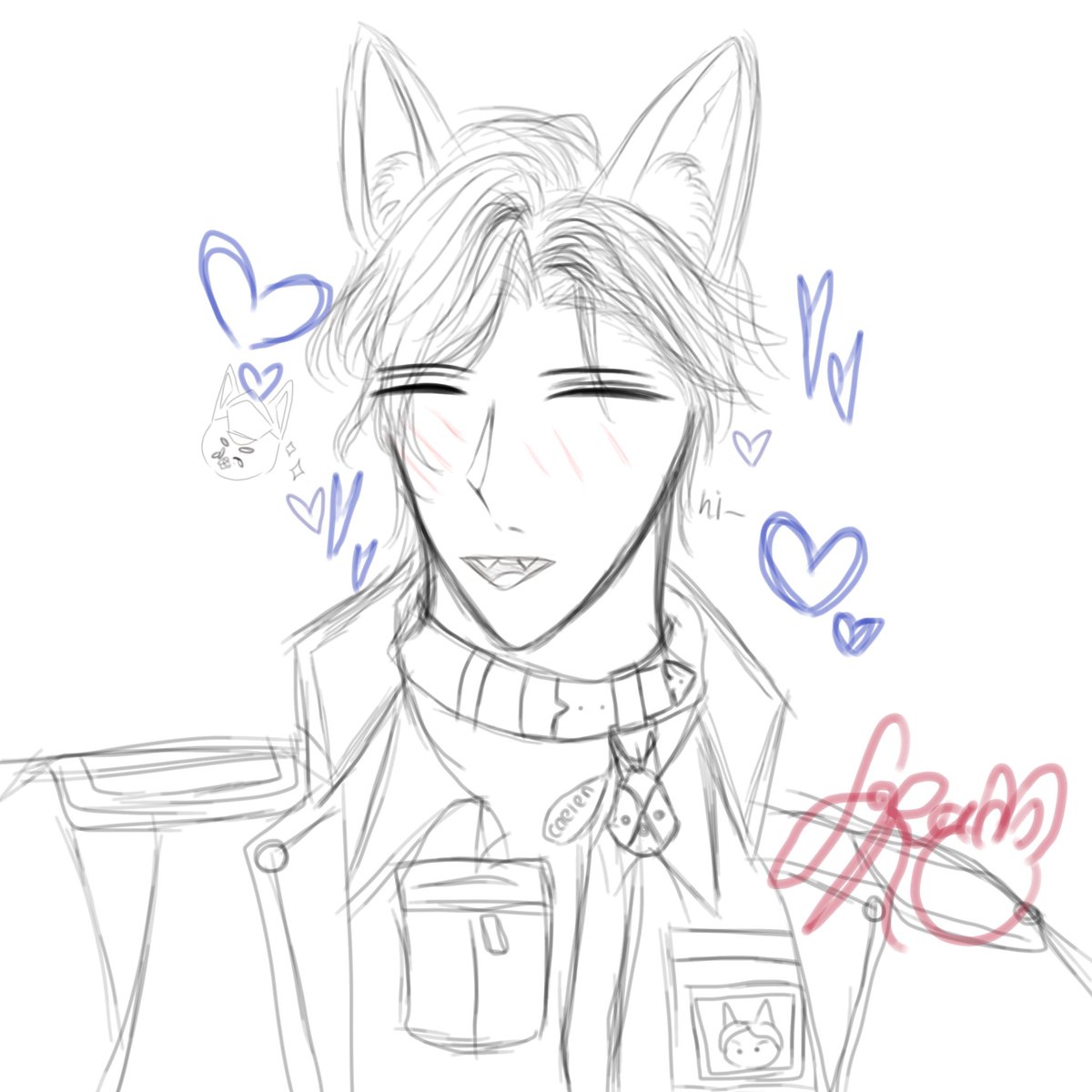 sora_flyhigh's tweet photo. #Caenvas doodle~ (,,ᴗ ̫ᴗ,,)ꕤ*.゚ ueueue its been so long since i drew him 🥹
okaeri nasai cheif!! (ㅅ´ ˘ )💙 & congrats on 30K!! ✨✨ https://t.co/EZLpCgGVSI
