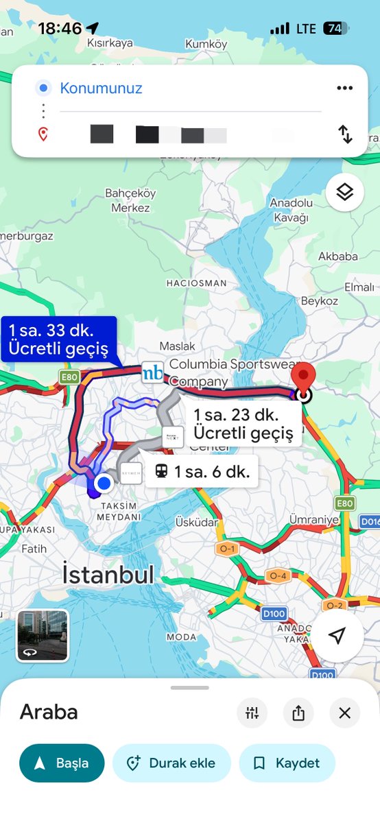 orhanv88's tweet photo. sana sehir diyenin ben ver ya… yolda en ufak mavi nokta yok olm bu artik trafik falan da degil ahahahhahahaha https://t.co/IEGnJLYLI5