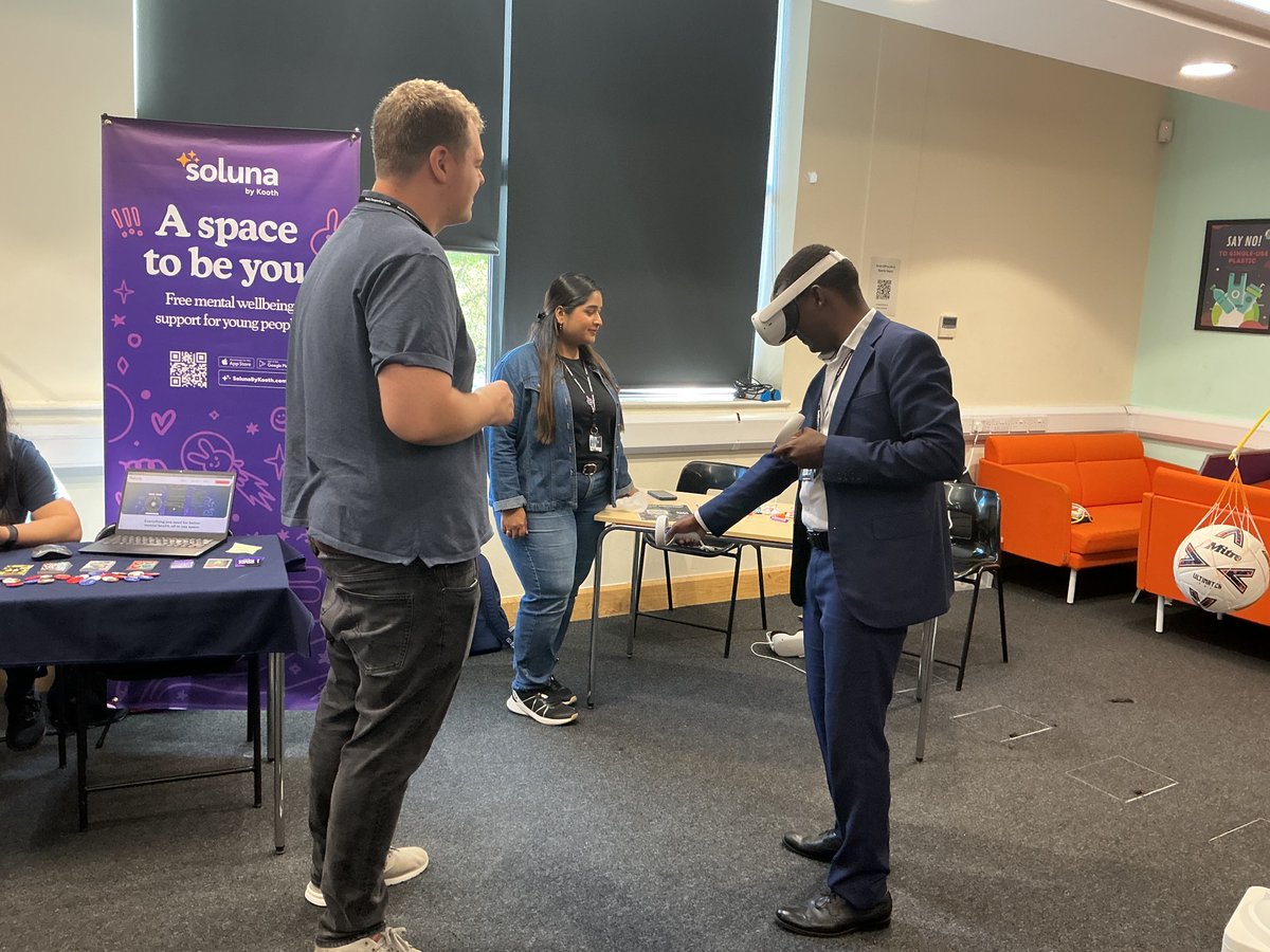BMetC's tweet photo. Today our BMet Freshers event took place at our Sutton Coldfield College.😊
The atmosphere and vibe continues to be top tier! 🙌🏼
#BMetFreshers #CollegeLife #Freshers2026 #BirminghamStudents🎯 https://t.co/3S0DVDqdCD