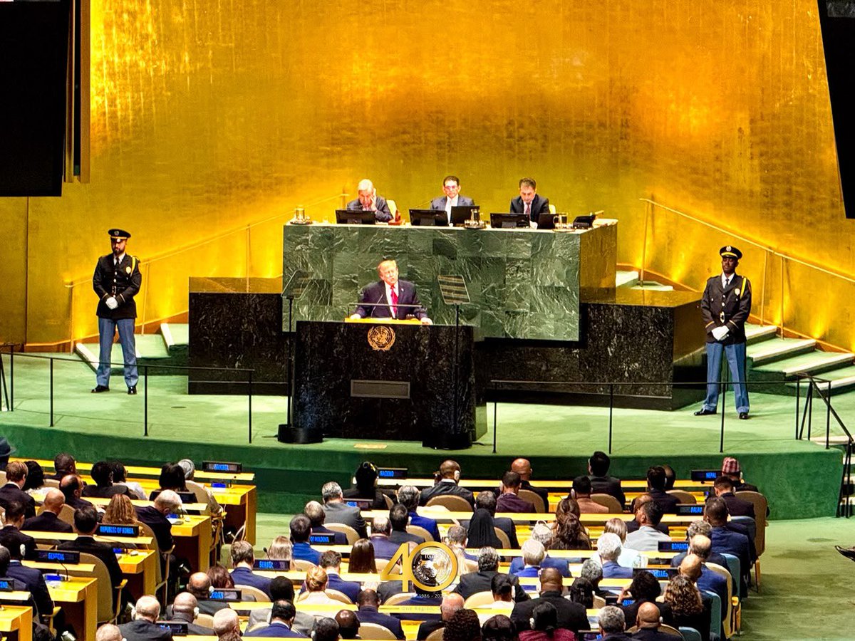 DrWorkneh's tweet photo. As the 81st United Nations General Assembly begins, international cooperation faces a decisive test.
Conflict, climate shocks and economic uncertainty transcend borders; our response must do the same.
I joined world leaders at today’s opening session in New York, reaffirming IGAD’s commitment to partnerships that translate multilateralism into peace, resilience and shared prosperity for our people.
