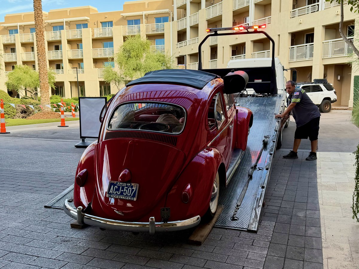 mraible's tweet photo. My Dad and I completed the Bug Rescue Road Trip with some help from U-Haul. The '59 bug is driving like a dream now. I wrote up a blog post about the experience:

https://t.co/b2m6psFBzl

Thanks to my Dad for joining me and making the adventure so memorable! ❤️

#vwbug #roadtrip https://t.co/ugozPlD8io