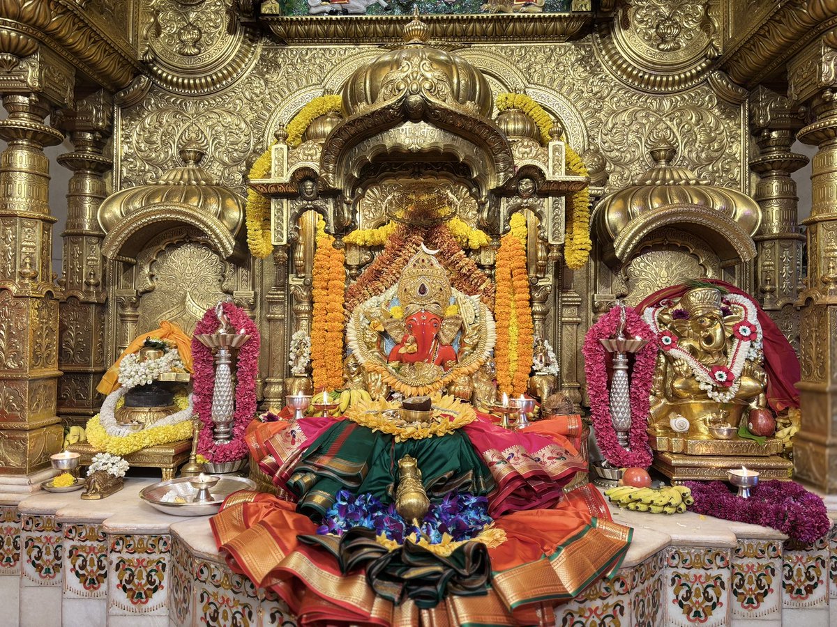SVTMumbai's tweet photo. 🙏गणपती  बाप्पा मोरया 🌺मंगलमूर्ती मोरया 🙏२२/०९/२०२६
🙏Ganapati Bappa Moraya 🌺 Mangalmurti Moraya  🙏 22/09/2026 https://t.co/qxqICq8zM5