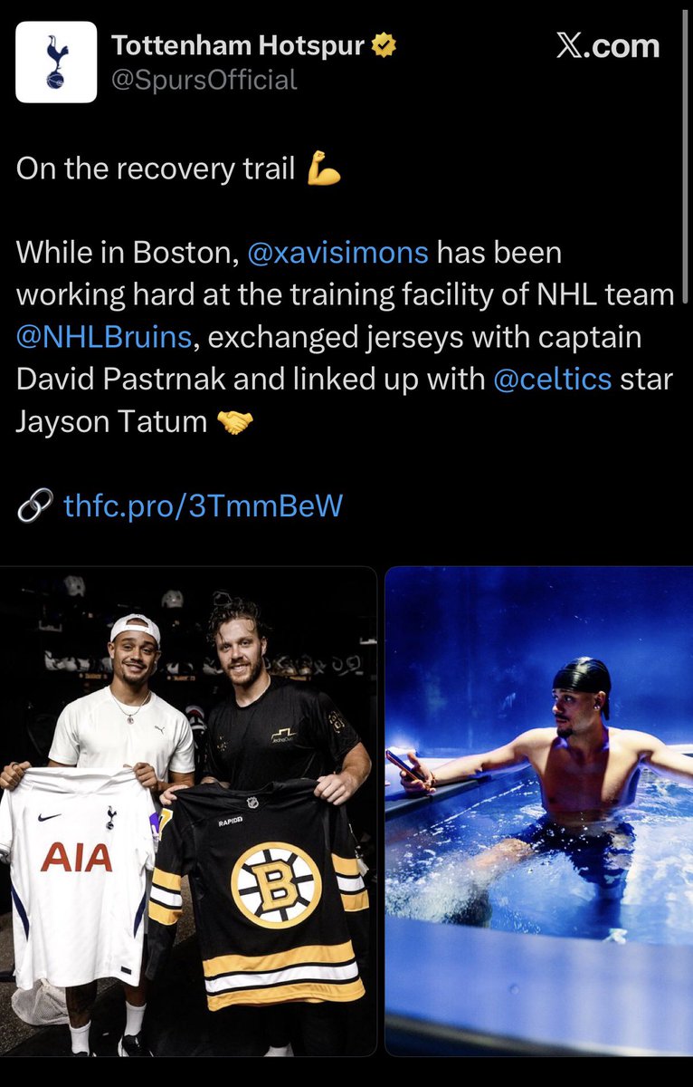 PeteBlackburn's tweet photo. Did the Spurs just break the Bruins captaincy news? https://t.co/kZNGu467mv