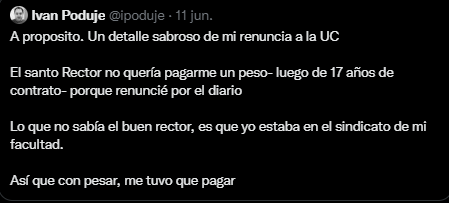 FuckCheckCL's tweet photo. @MinistroPoduje @capitanarod @ucatolica @sebastian_gray No te van a recontratar, Iván... https://t.co/XbcOKaQDxP