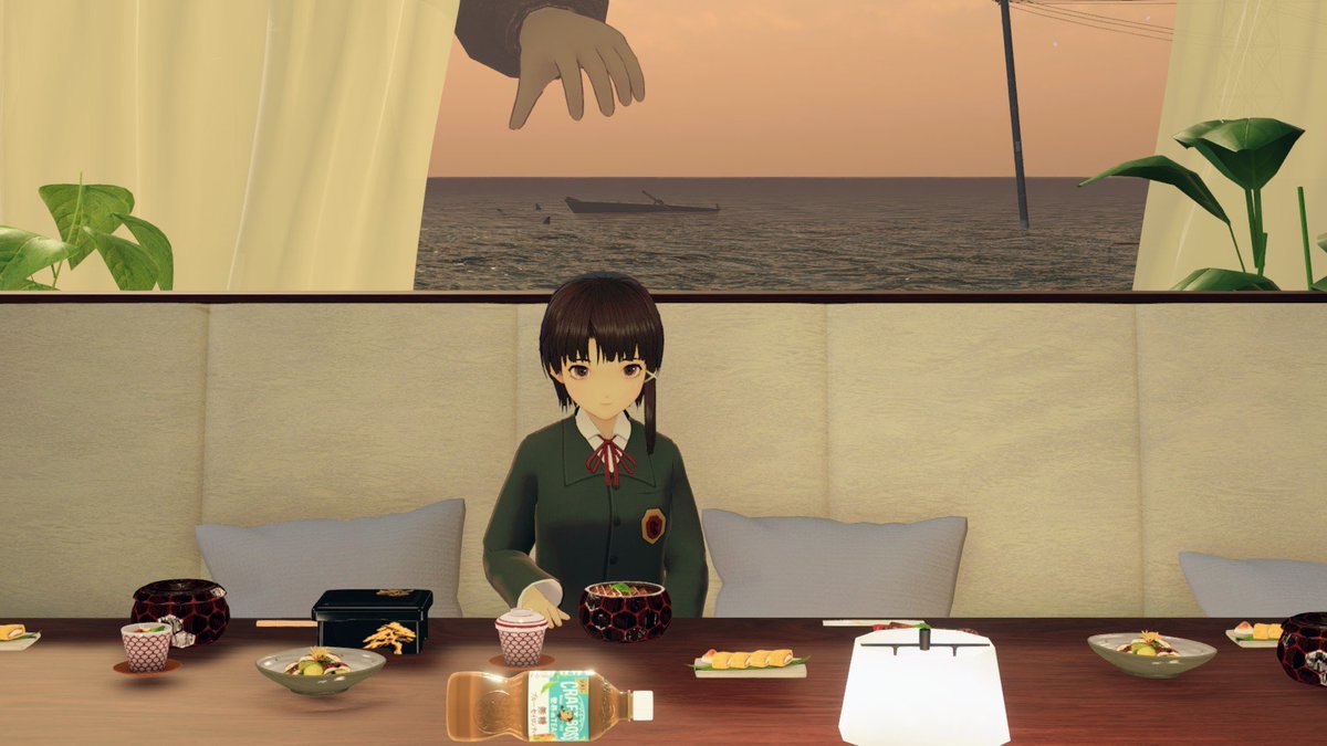 h20hq's tweet photo. World:お食事処 玲音 
by:amizzy
#serialexperimentslain #VRChat https://t.co/X03j4eQUF8