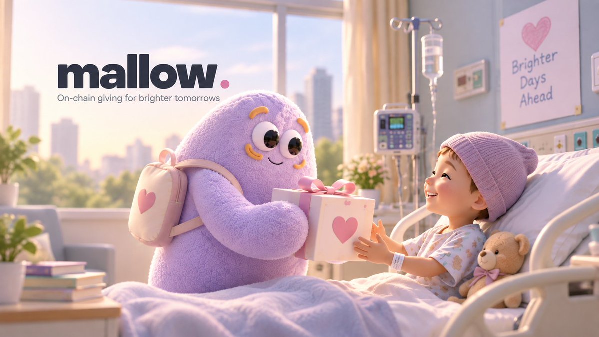TryMallowCare's tweet photo. Mallow Care connects blockchain technology with a simple, human-centered giving experience.

A donor begins by selecting an amount of SOL and connecting a compatible wallet. Once the contribution is confirmed on Solana, the transaction becomes verifiable on-chain, creating a transparent digital record of the donation.

From there, contributions are connected to meaningful areas of pediatric support, such as treatment transport, warm meals, care packages, and creative activities. The platform turns an on-chain transaction into a clear story of what a contribution can help make possible.

Mallow Care keeps the process simple, transparent, and purpose-driven, using Web3 infrastructure to bring digital giving closer to real-world care.