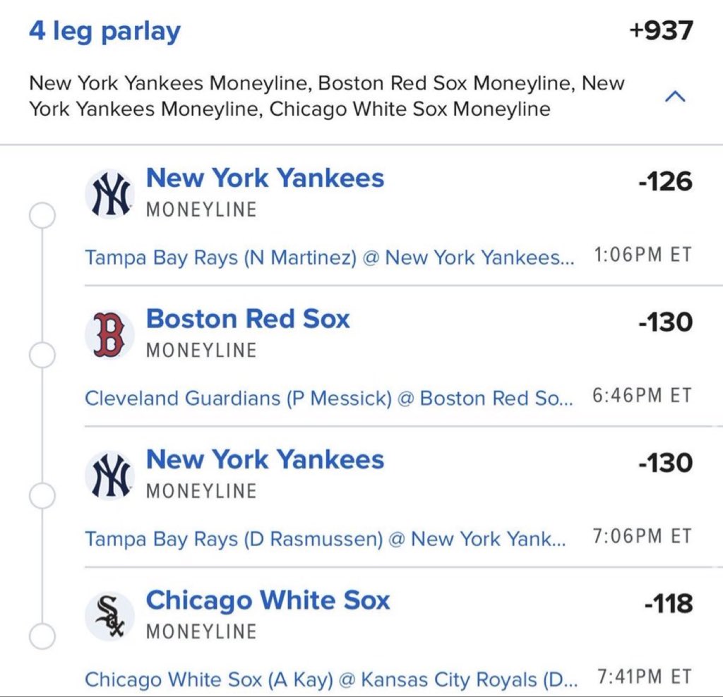 derrah001's tweet photo. MLB MONEY LINE LONGSHOT PARLAY

$10 ➡️ $103

DONT MISS OUR NEXT PLAY.
JOIN THE DISCORD TO UNLOCK 🔓 FREE PICKS 👇👇
https://t.co/TZV0ILC24S

Lfg 🔥 @Playbook

#NFL #NBA 🏀 | #WNBA | #CBB 🏀 | #Fanduelparlays 🔐 | #PROPS | #POTD 📋 | #Picks | #MLB ⚾ | #Gambling𝕏 | #Parlay #Moneyline | #Yard