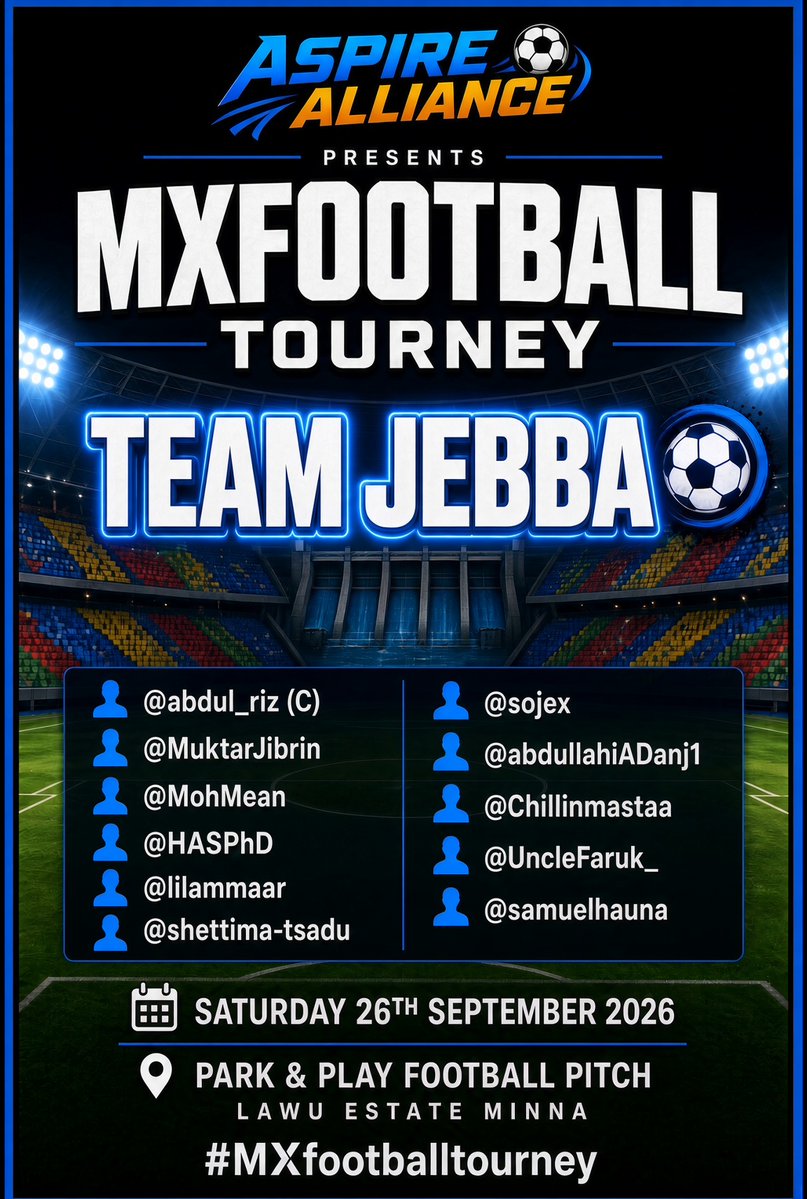 aspirealliances's tweet photo. Our Teams are coming together!🏟️⚽ 

🔥🔥🔥

#M𝕏footballtourney https://t.co/Jbm0knyzTt