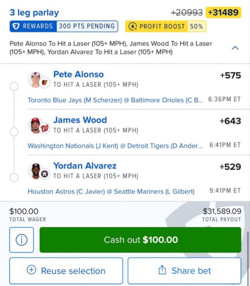 derrah001's tweet photo. 3-Leg Laser Parlay 🎯

+31489 🔒💯

DONT MISS OUR NEXT PLAY.
JOIN THE DISCORD TO UNLOCK 🔓 FREE PICKS 👇👇
https://t.co/TZV0ILC24S

Lfg 🔥 @Playbook

#NFL #NBA 🏀 | #WNBA | #CBB 🏀 | #Fanduelparlays 🔐 | #PROPS | #POTD 📋 | #Picks | #MLB ⚾ | #Gambling𝕏 | #Parlay #Moneyline | #Yard
