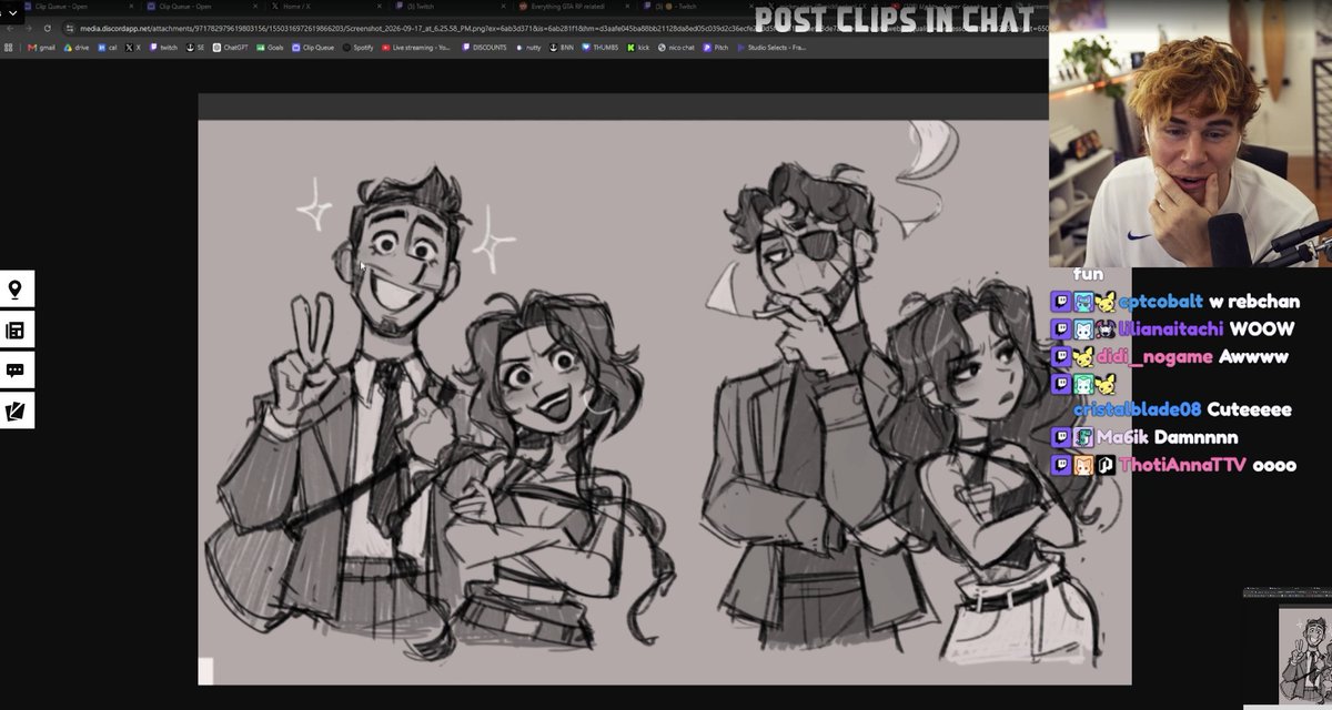 hiccupsmond's tweet photo. new rebchan sketch of mickey and ray mond !! (from blau's stream)

3.0 - 5.0 https://t.co/8nS2fAAzRd