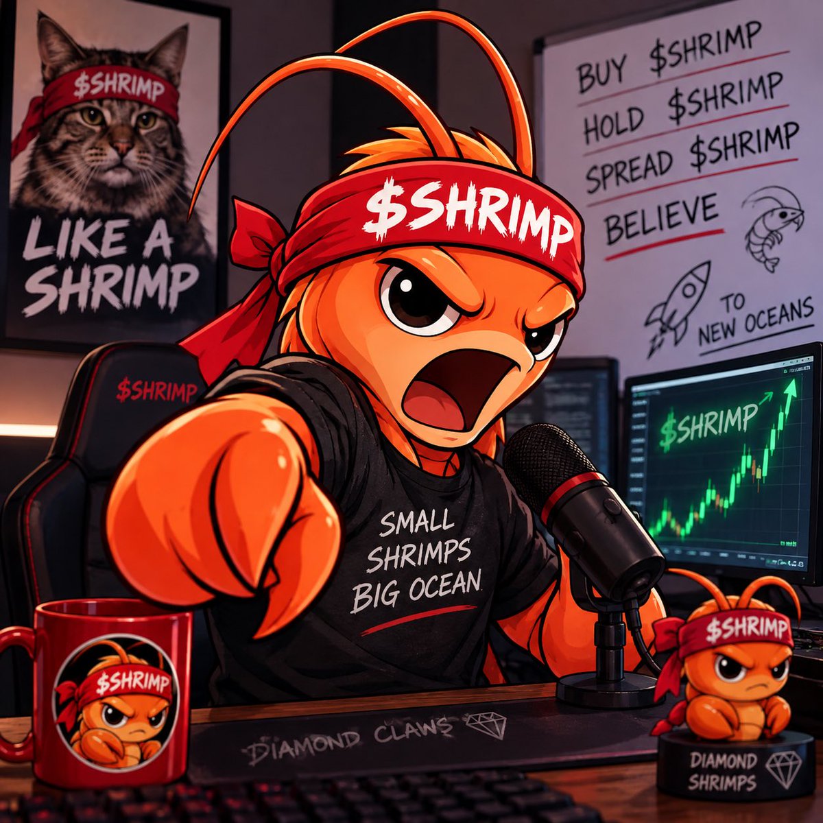 SHRIMPonRH's tweet photo. @JR5_Crypto Check us out!🦐🦐

$SHRIMP CA: 0x9e3ce4e604710402528a38c8dc7916a8c44abba3

Small wallets. Big ocean. 🌊🦐 https://t.co/bzWvMq9pne