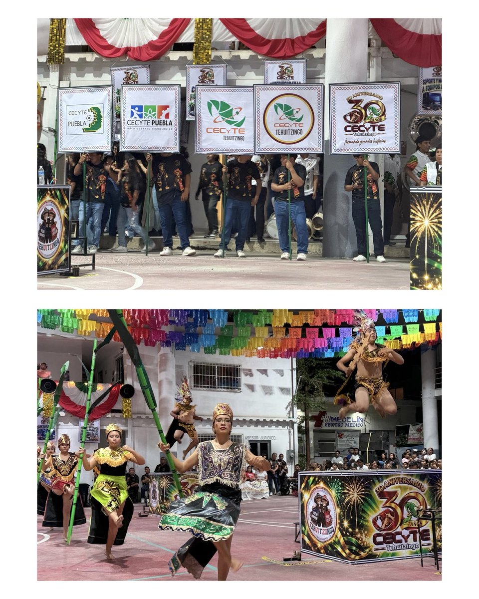 CECyTEPUE's tweet photo. 🎉 30 años de historia, talento y tradición del plantel Cecyte Tehuitzingo .
La directora general, Virginia Gonzalez Melgarejo , estuvo presente en esta celebración que reunió a estudiantes, docentes, familias y comunidad para conmemorar tres décadas de formar juventudes. https://t.co/skSdW0YkJm