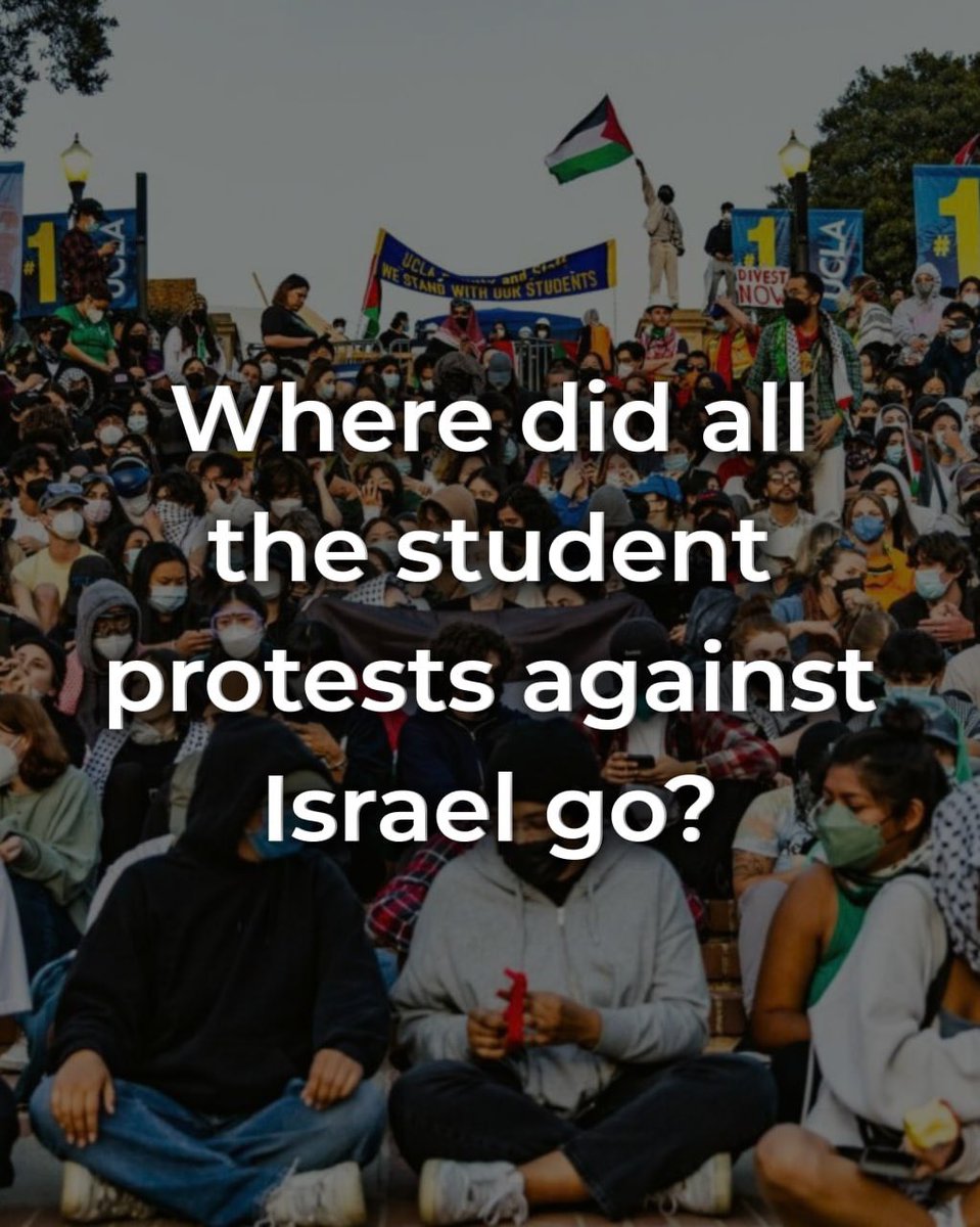 omarsuleiman's tweet photo. 🧵 Remember all the university protests against Israel’s genocide?  How did they all of a sudden disappear? https://t.co/NuNkqmVfWH