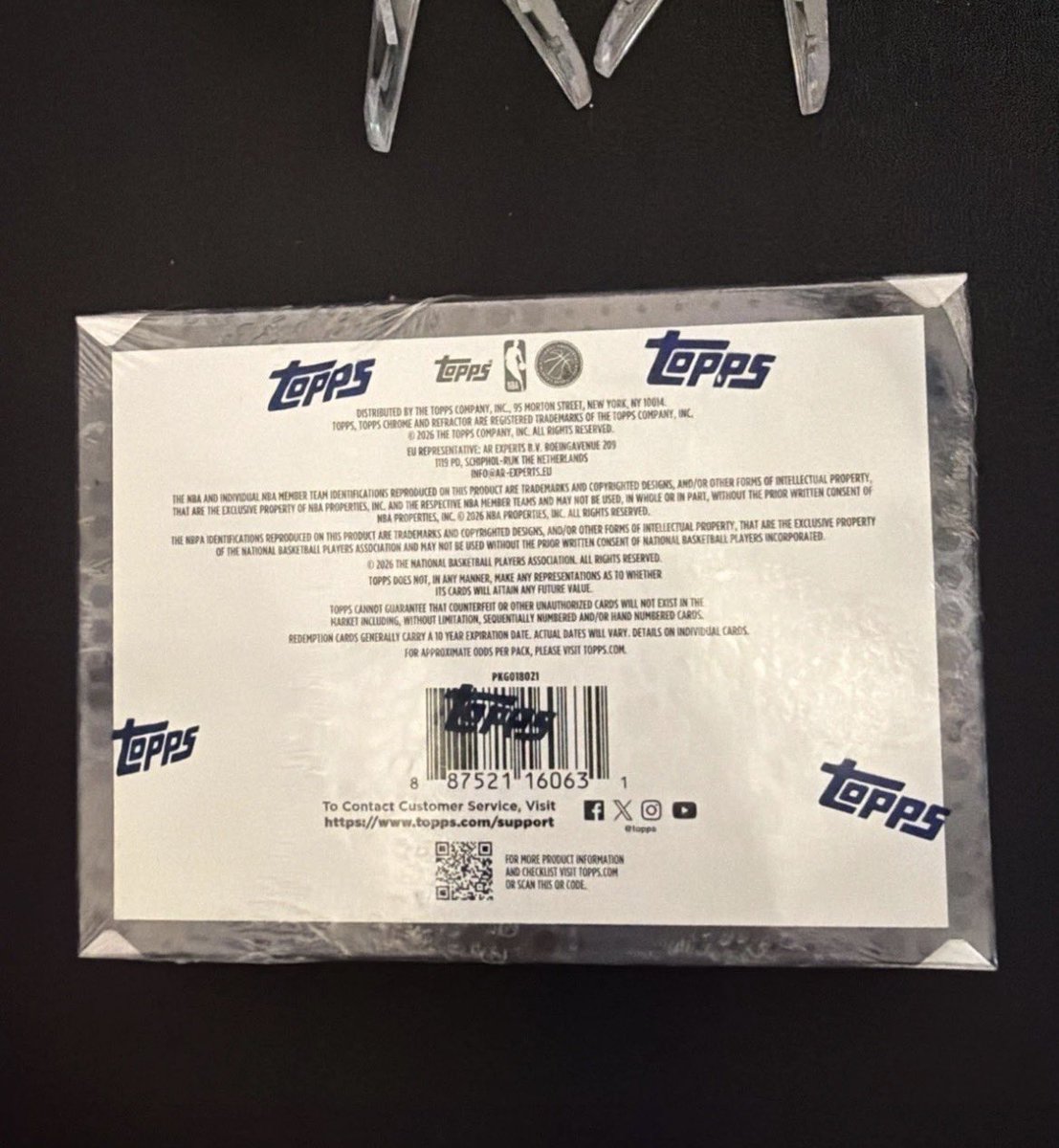 theHobbyVault's tweet photo. @tm1515152005 2026 TOPPS CHROME BLACK BASKETBALL  FACTORY SHRINK WRAP HOBBY BOX
🏷️ $400 https://t.co/3QG4b7eLB2