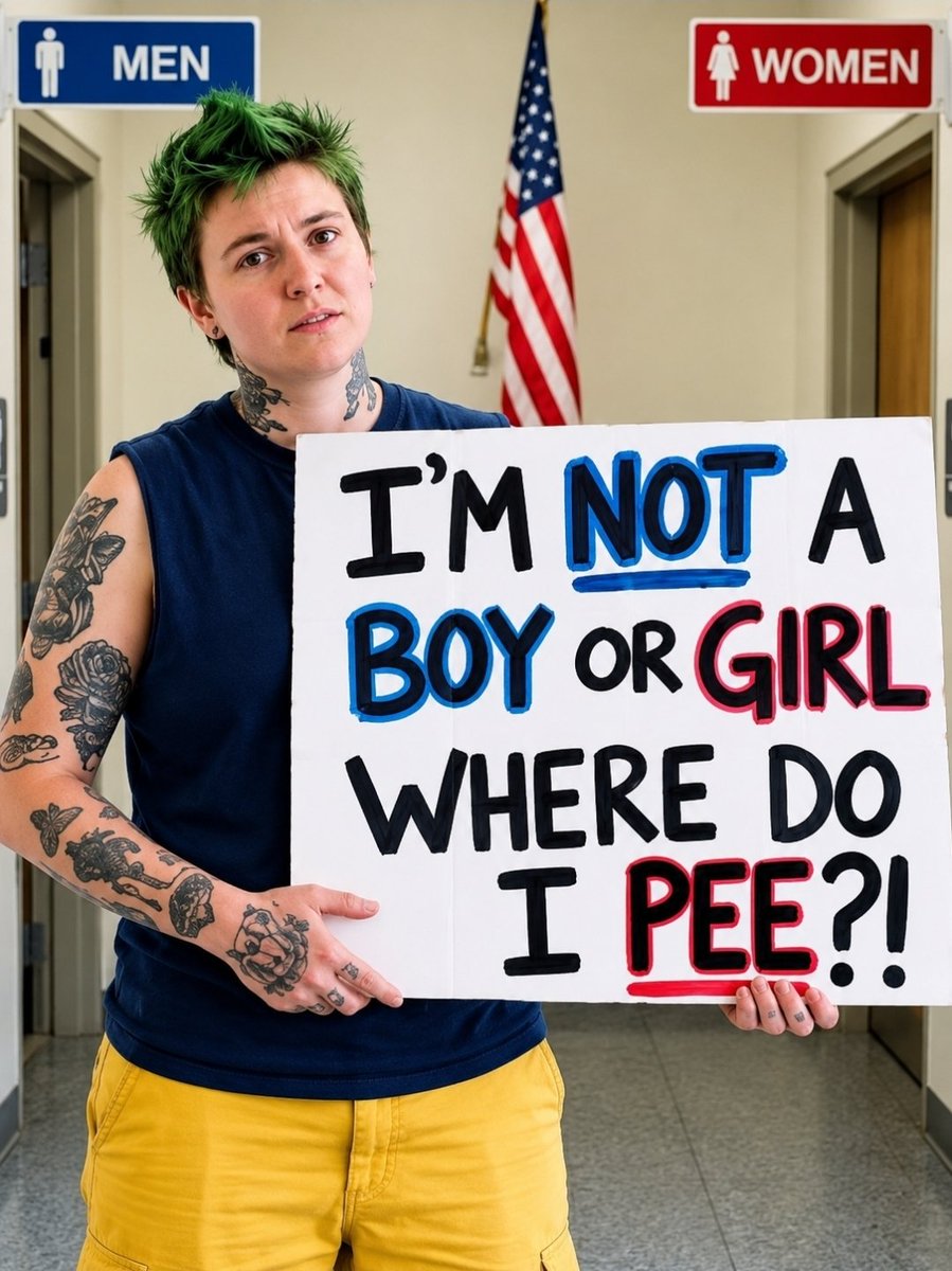 Jolie_Miller09's tweet photo. Reality doesn’t care about your feelings. Biology is not bigotry. Men and women have separate spaces for a reason safety, privacy, and basic common sense.

If you reject both categories, the solution is not to erase them for everyone else. https://t.co/gwSJuCSp1M