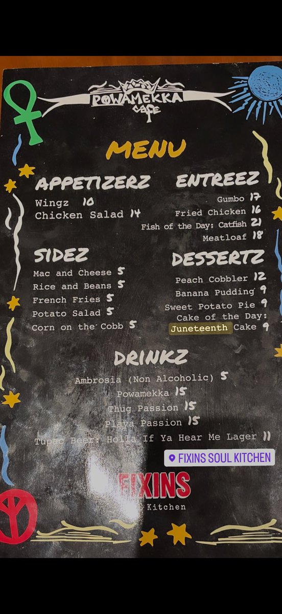 orionsarmy's tweet photo. @cloutedent Got to try this concept restaurant at La Live in ‘22 after the 2pac exhibit - it was great. https://t.co/fGDGBDzMn0