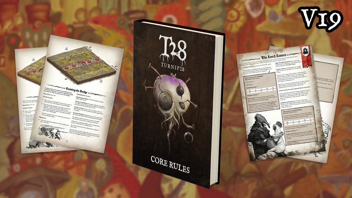 maxstaxidermia's tweet photo. Turnip28 Core Rules V19 is finally complete!

Make sure to check the changelog for the new rules and balance updates. 

- Max https://t.co/SHMGIORxbU