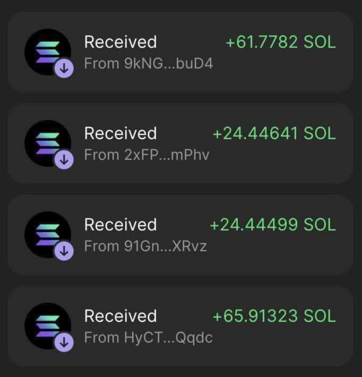 HritikGuptaAI's tweet photo. Drop your $SOL address 👇🏻

Like &amp; Retweet (recent 2 post)

Check your wallet in 24 hours! 🎁 https://t.co/TssMe1V6Nb