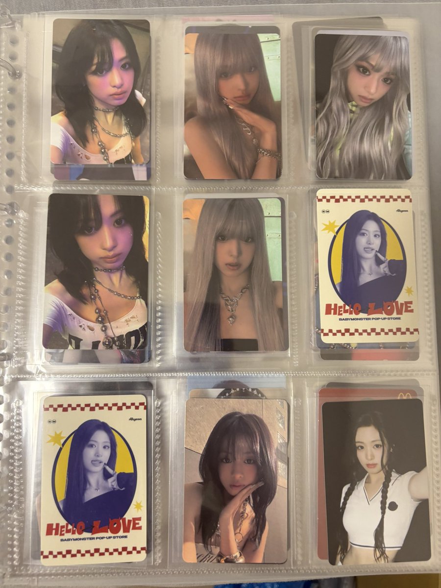 yuichiHY2005's tweet photo. ベビモントレカ交換希望🙏

求）アヒョン 未所持

譲）画像のタワレコアヒョン
       他メンのトレカ

9/23 京セラ現地にて手渡し希望です！

お気軽にお声掛けください！！
現地には11時頃からいる予定です
 #BABYMONSTER
  #ベビモン  #ベビモン交換 
リプ欄に他メンの所持トレカ載せてます https://t.co/gIrQwTwEyF