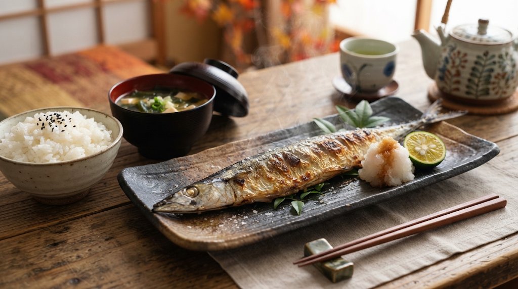 leevice02's tweet photo. 秋分の日、今年も秋刀魚の季節がやってきました🐟🍂
パリッと焼けた皮に、じゅわっと溢れる脂。
大根おろしにすだちをきゅっと絞れば、白ごはんが止まりません🍚
やっぱり秋はこれに限る。

#秋刀魚 #秋の味覚 #秋分の日 https://t.co/TizKqvAqeV