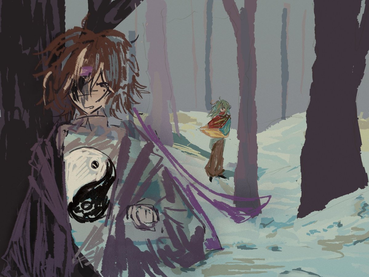 upshurka's tweet photo. UU SPOILERS 
.
.
.

.
.
IM NOT OK W THIS #odysseyduo #parrotx2fanart #wifiesfanart https://t.co/vHX89v68k1